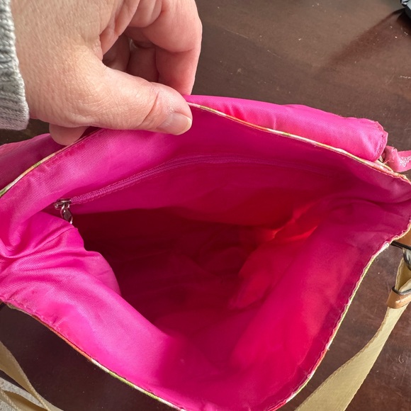 EUC Lily Bloom Canvas Crossbody Bag - Picture 7 of 8